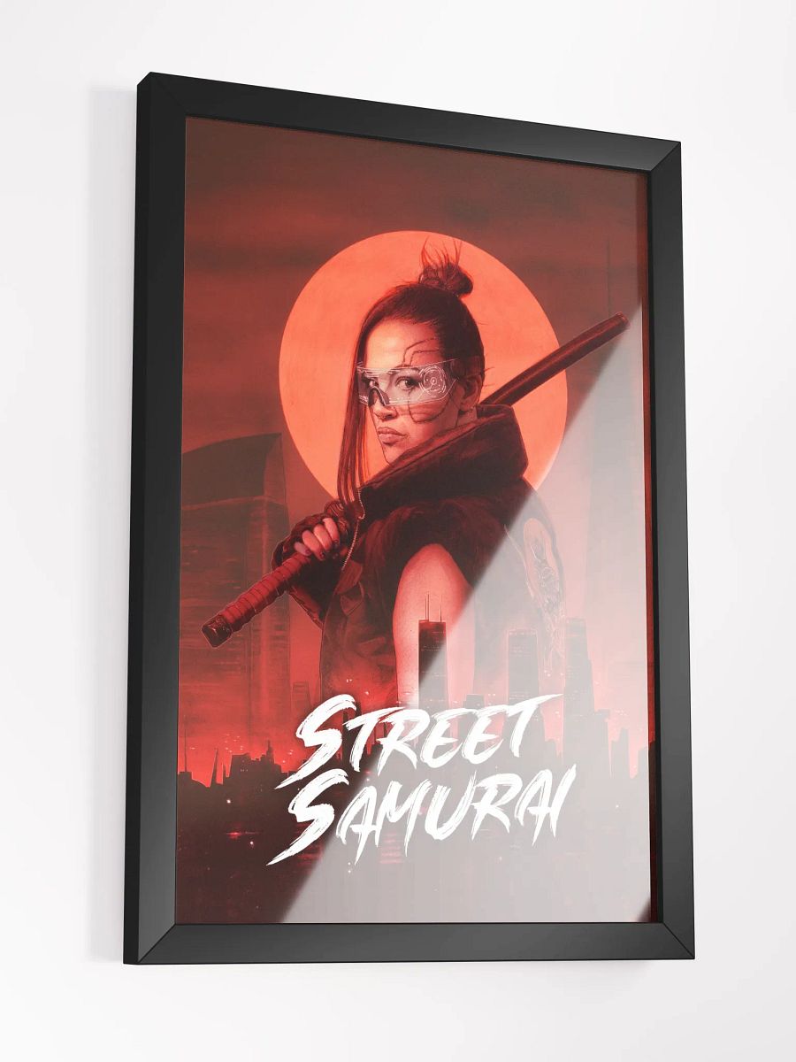 Framed Street Samurai Poster product image (3)