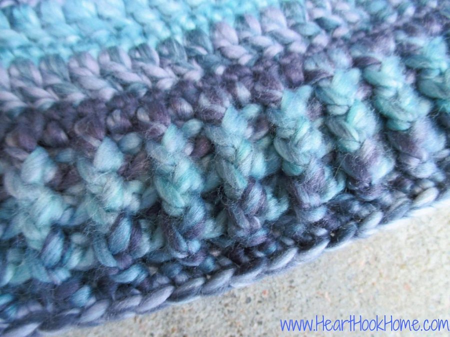 Messy Mom Bun Beanie Crochet Pattern product image (3)