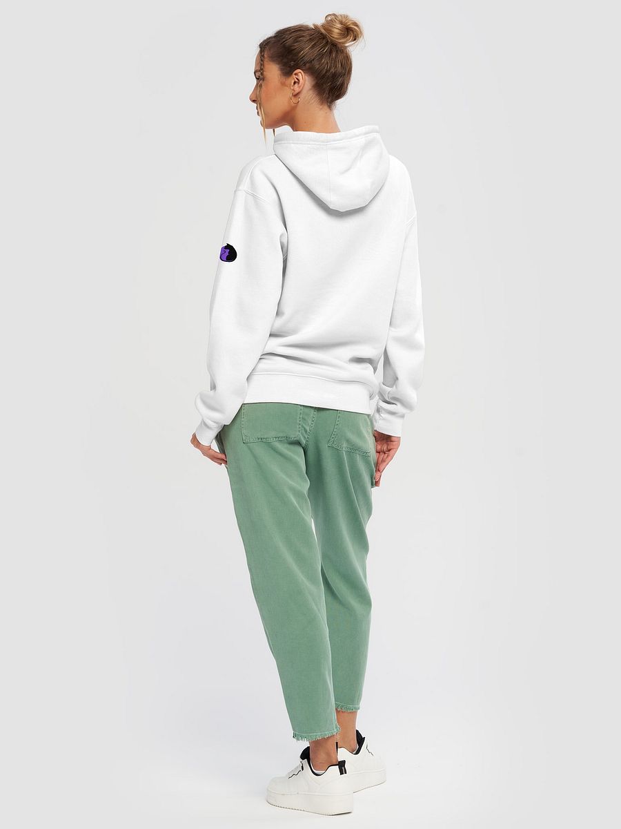 KawaiiKitten Soft Medium Weight Super Comfy White Hoodie product image (6)
