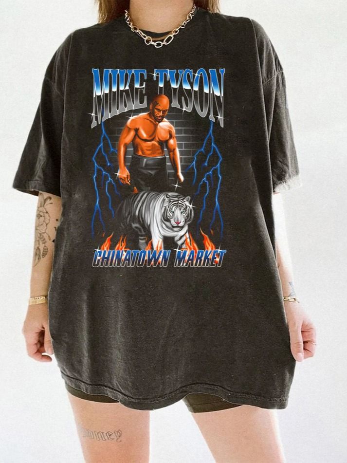 Vintage Mike Tyson Graphic Tee (Unisex) product image (1)