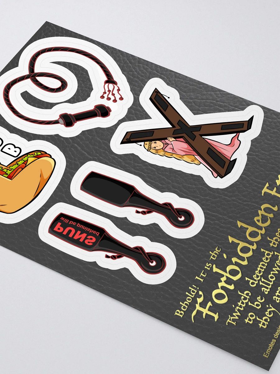 Forbidden Emotes sticker set 🇦🇺 🇨🇦 🇪🇺 🇺🇸 product image (3)