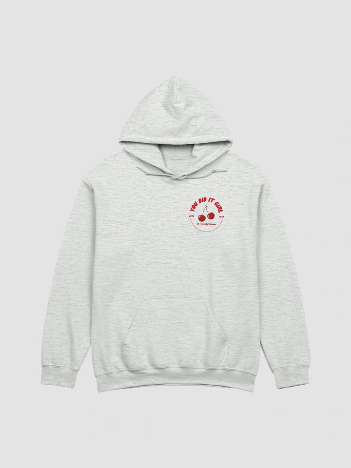 You Did it Girl Cherries Hoodie - Red/Pink/Grey product image (5)