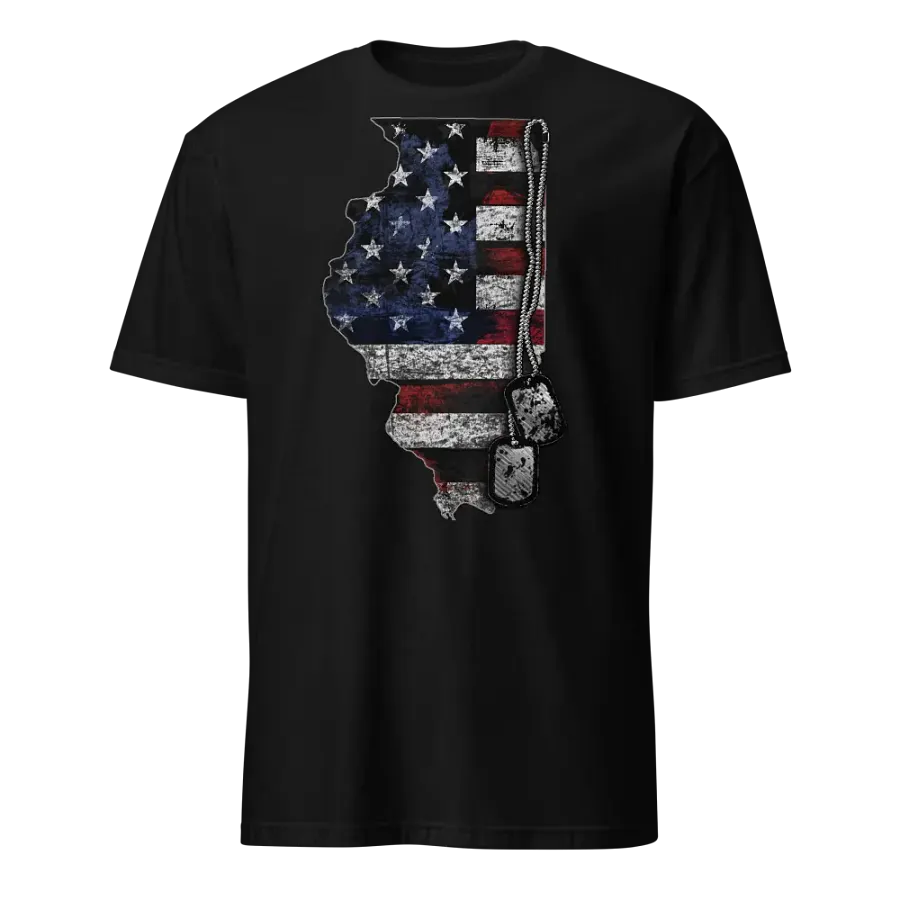 Illinois Veteran Dog Tags product image (1)