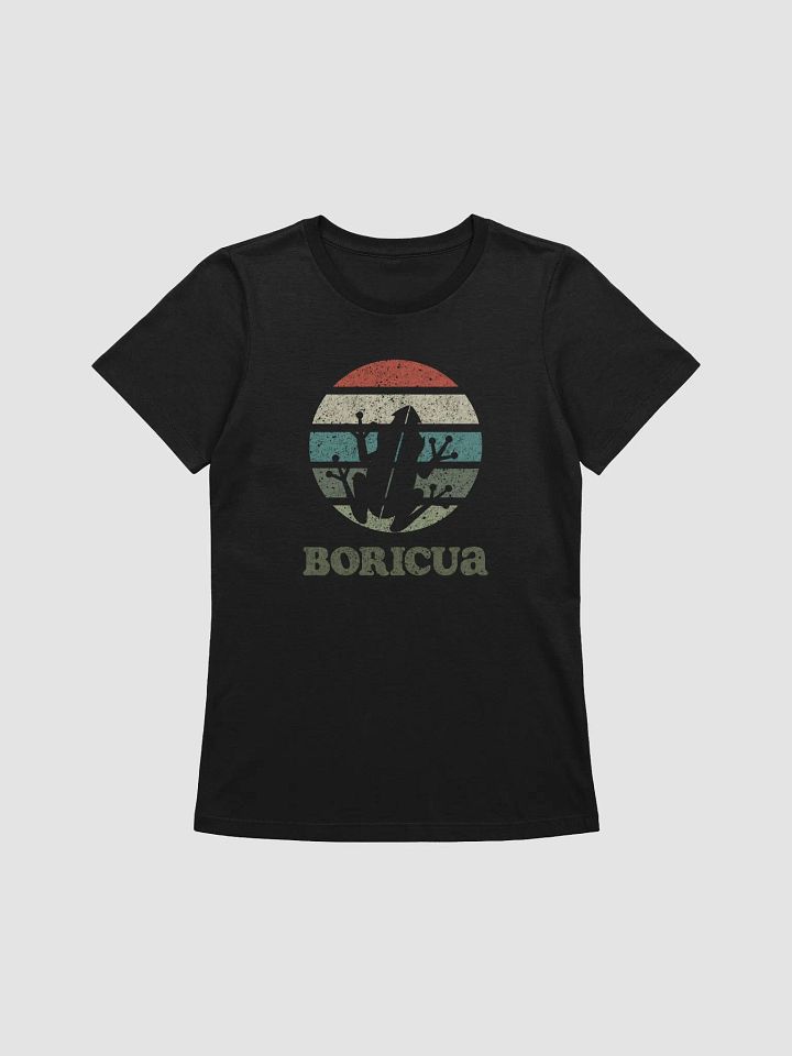 Coquí Boricua Retro Camiseta de Mujer product image (1)