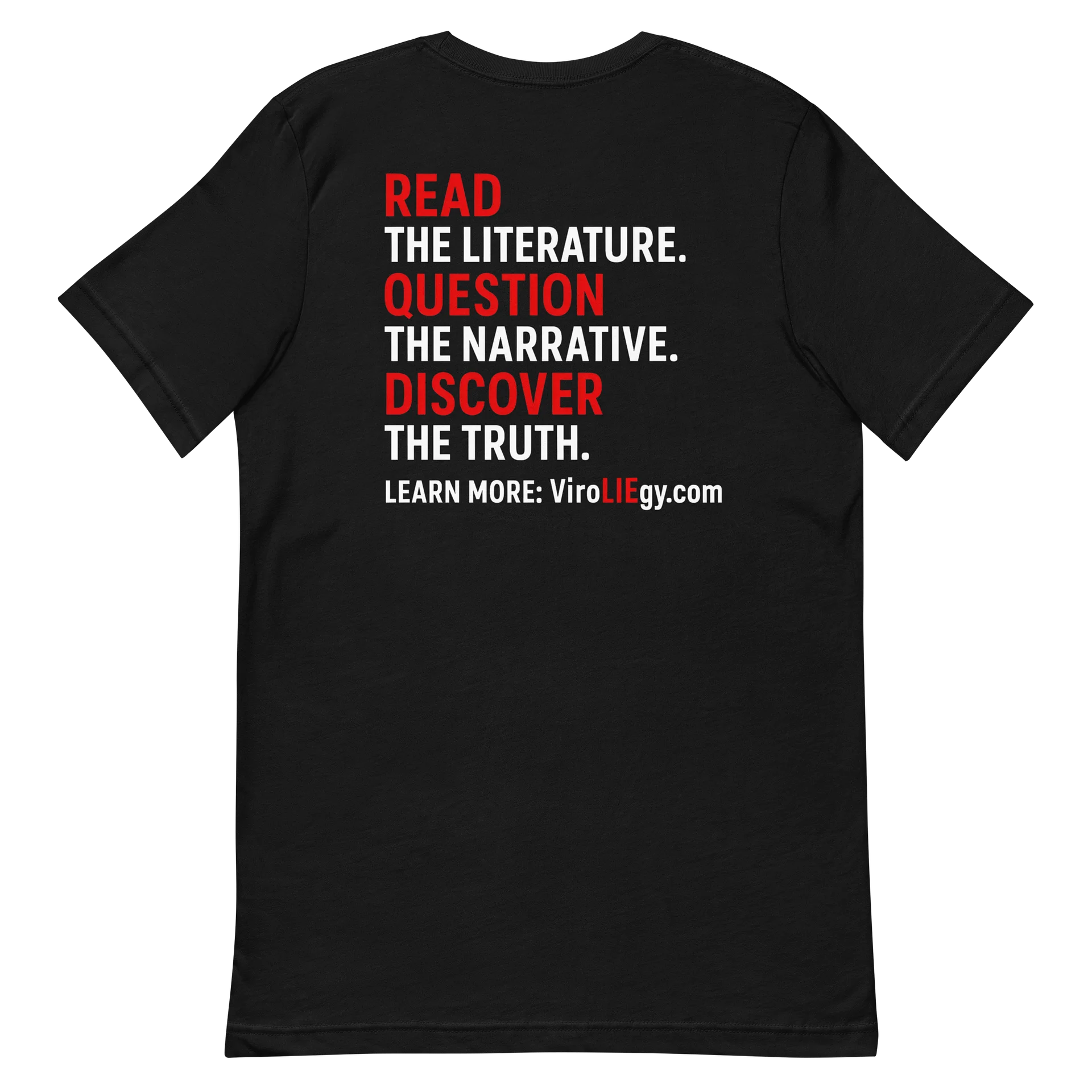 Carving Up the "Virus" Lie Black product image (6)