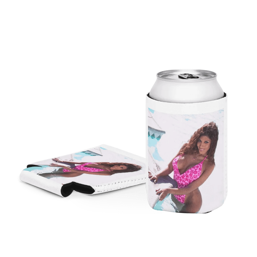Hot Pink Jasmin Bathing Suit Coozie product image (4)