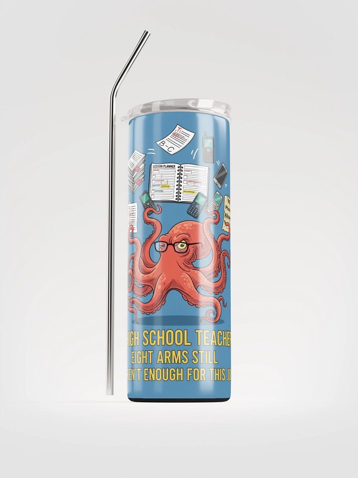 Eight-Armed Teacher Stainless Steel Tumbler product image (1)