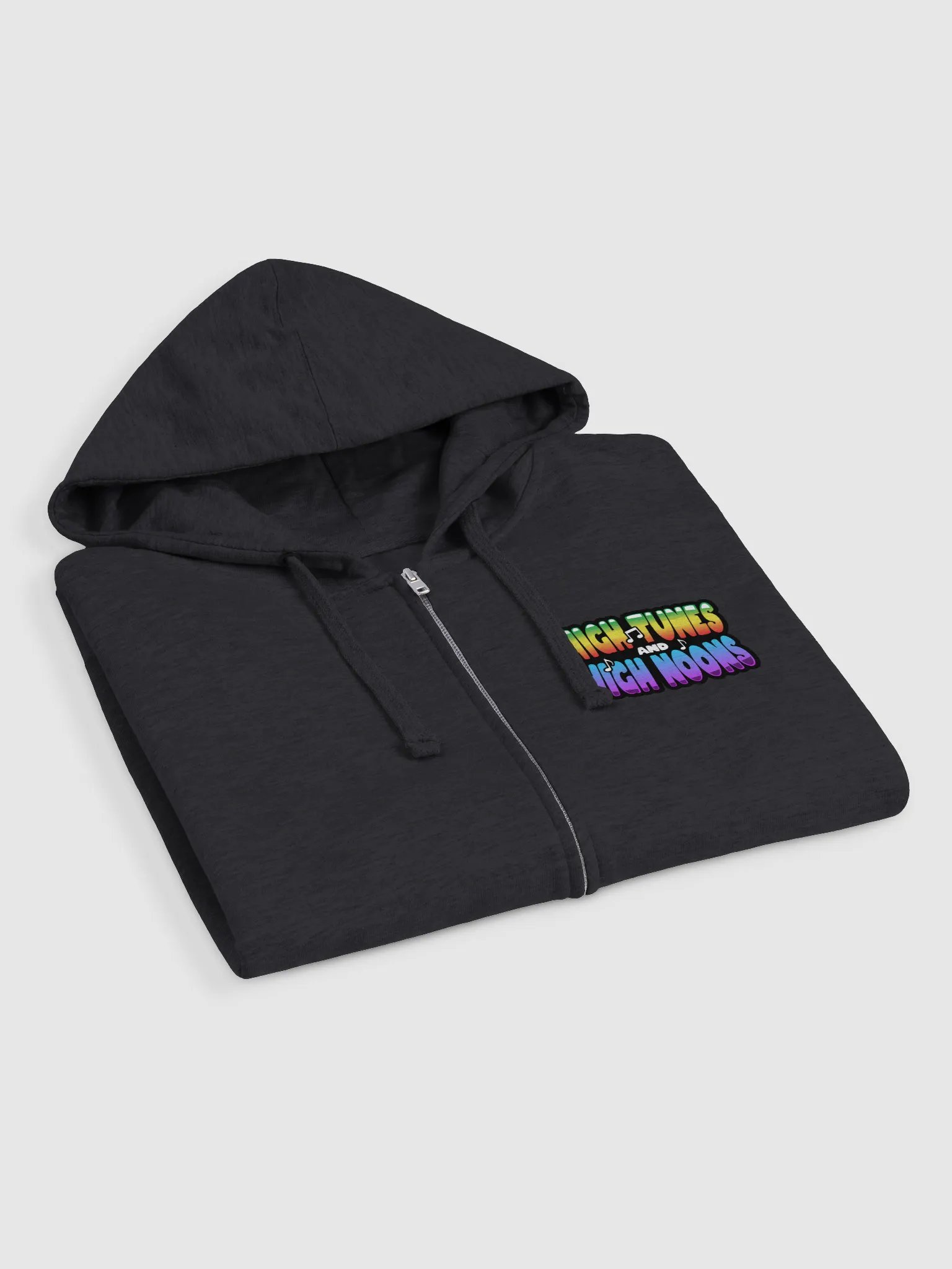 HIGH TUNES AND HIGH NOONS ZIP UP HOODIE product image (3)