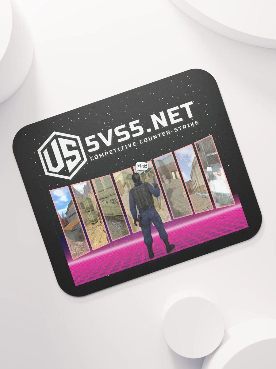 5vs5.net™ Get Rekt Classic Gaming Mouse Pad (8.7″ × 7.1″ × 0.12″) product image (7)