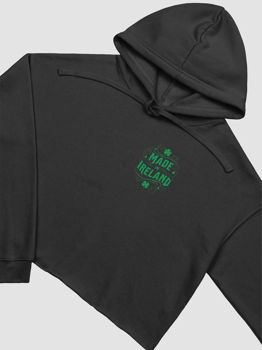 St Patrick's Day Crop Hoodie product image (3)