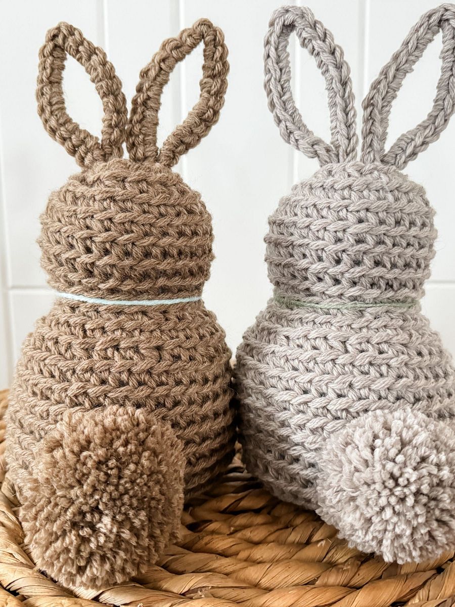 Rustic Farmhouse Bunny Crochet Pattern product image (8)