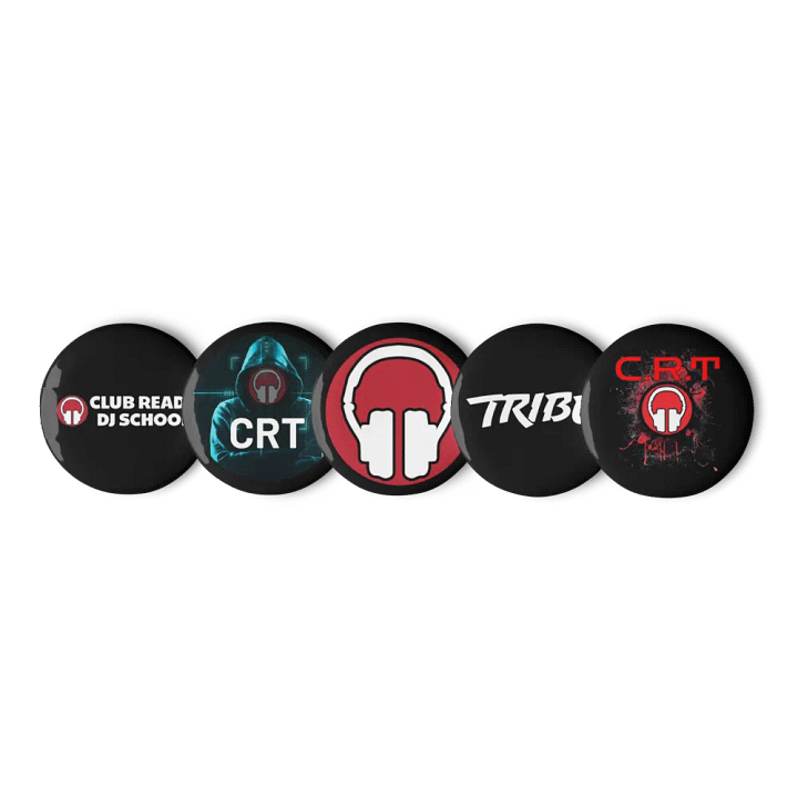 Club Ready DJ School Icon Pin Set product image (1)
