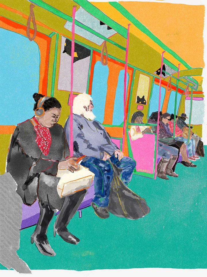 the subway art print product image (1)