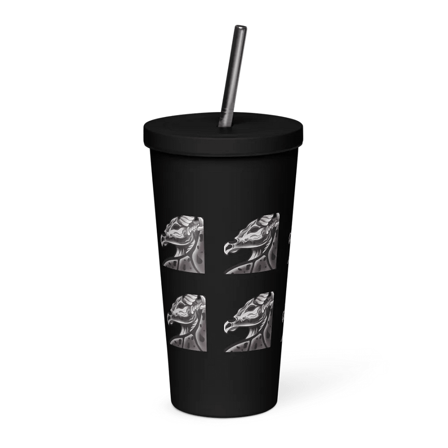 Thestral Insulated Tumbler w/ Straw product image (5)