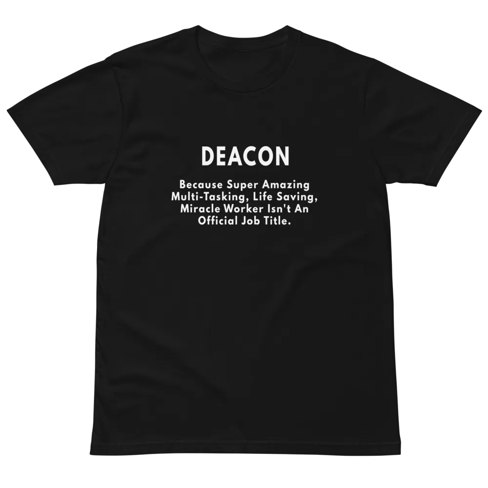 Deacon Because Amazing Unisex Premium T-Shirt product image (2)