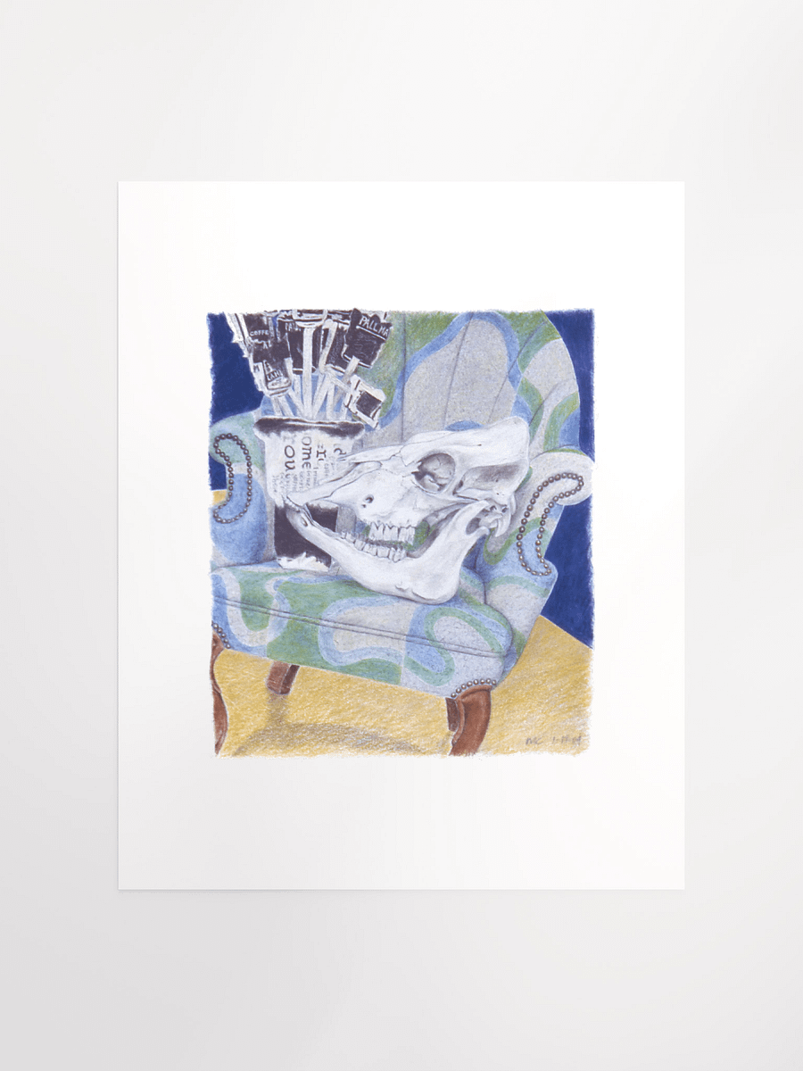 Skull Still Life 12.11.84 print product image (2)