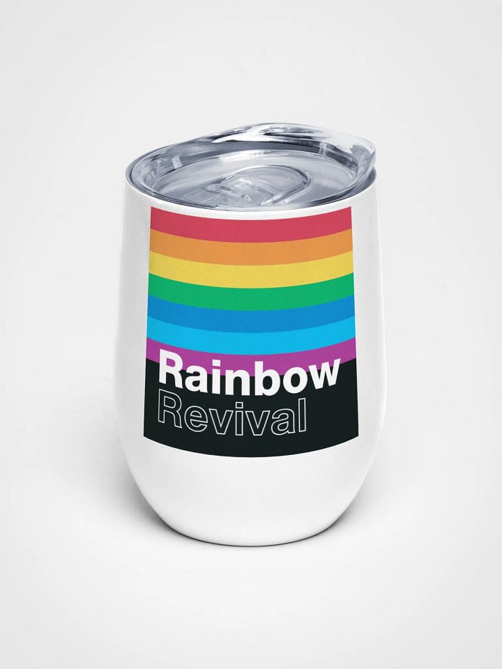 Rainbow Revival Wine Tumbler product image (1)