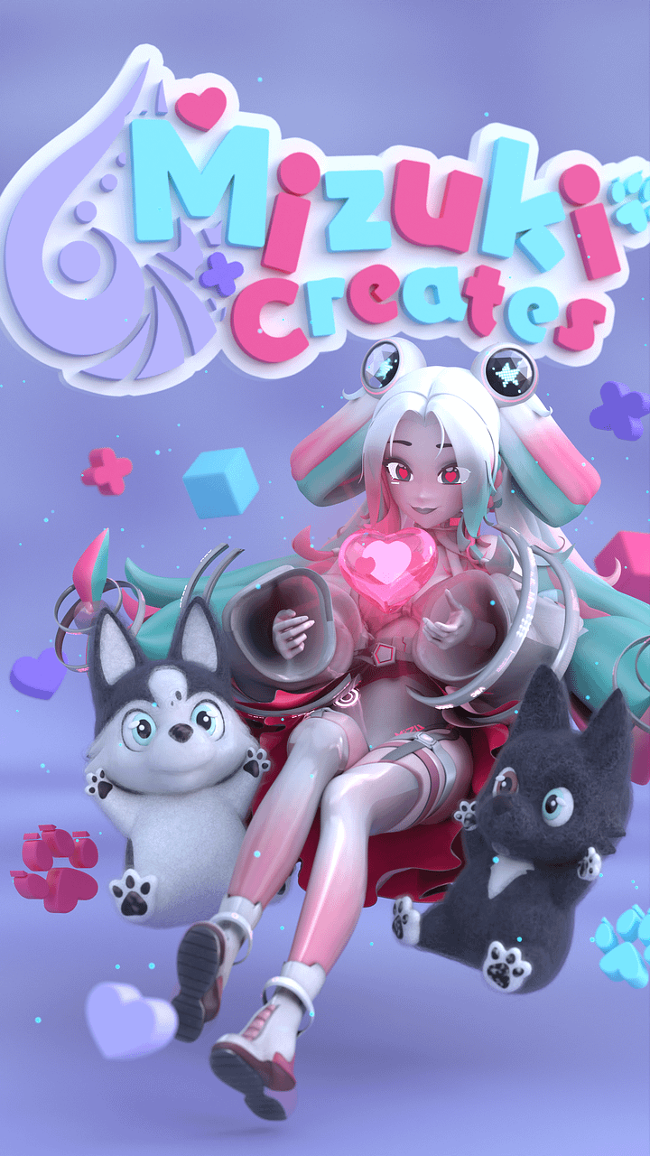 Mizuki 2.0 PC & Mobile Wallpaper Bundle product image (2)