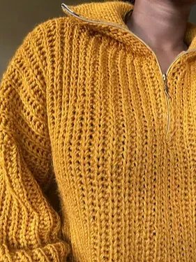 Crochet Zipline Sweater Pattern product image (7)