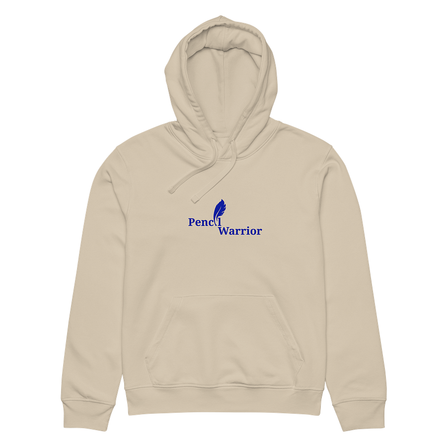 Feathered Pencil Warrior Organic Hoodie product image (6)