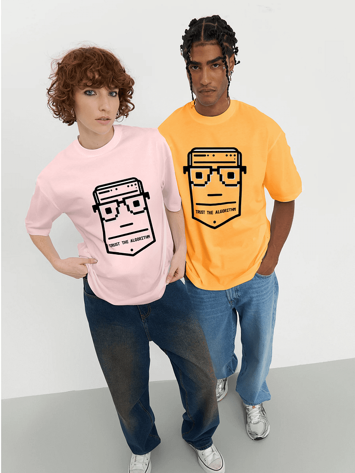 Trust the Algorithm – Origami Robot Dev T-Shirt product image (1)