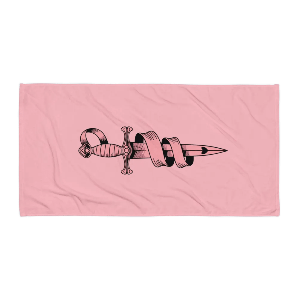 Heartfelt Dagger Sublimated Towel product image (1)