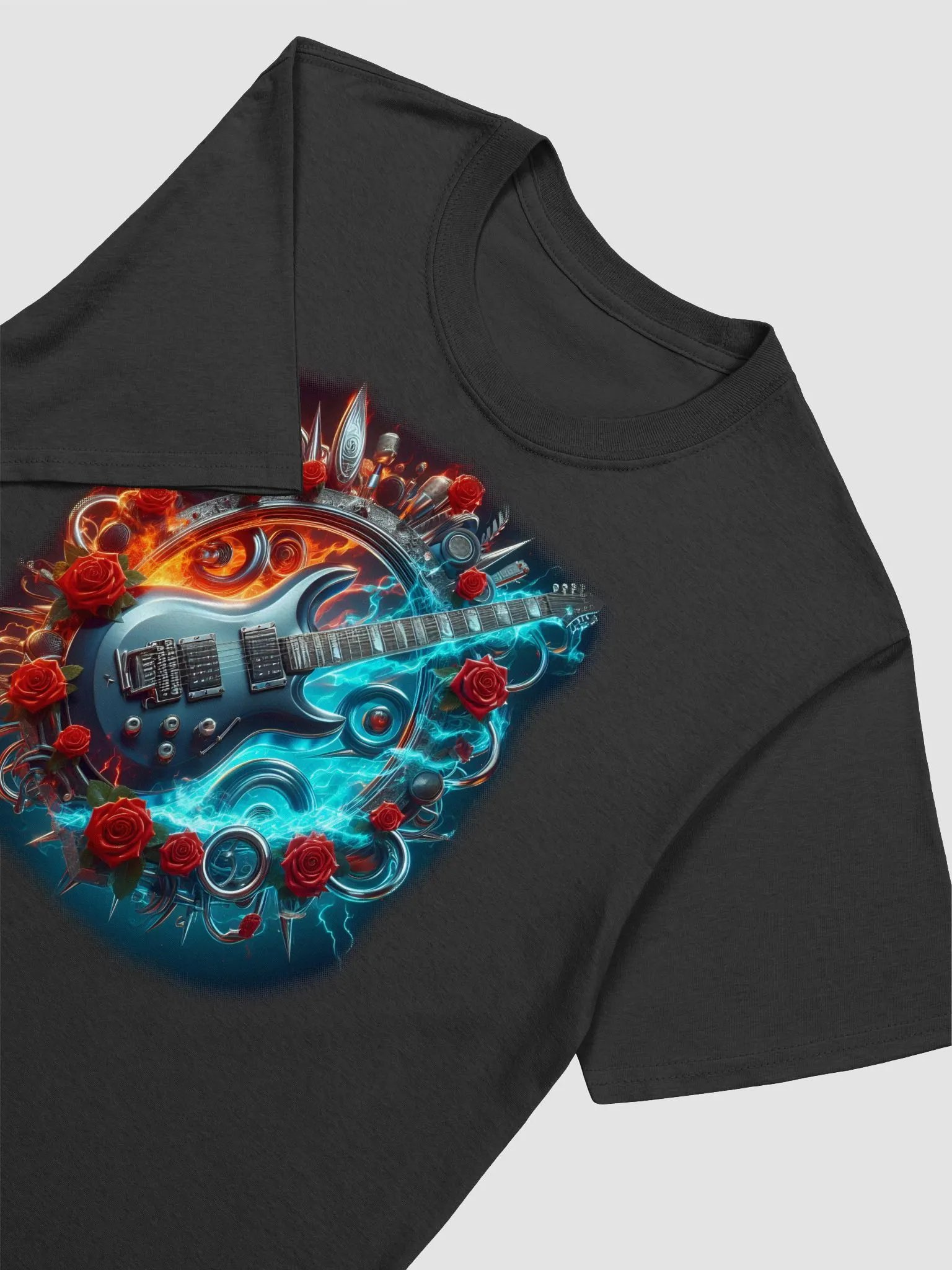 Electric Rock Fusion - Unisex Guitar T-Shirt #13 product image (3)
