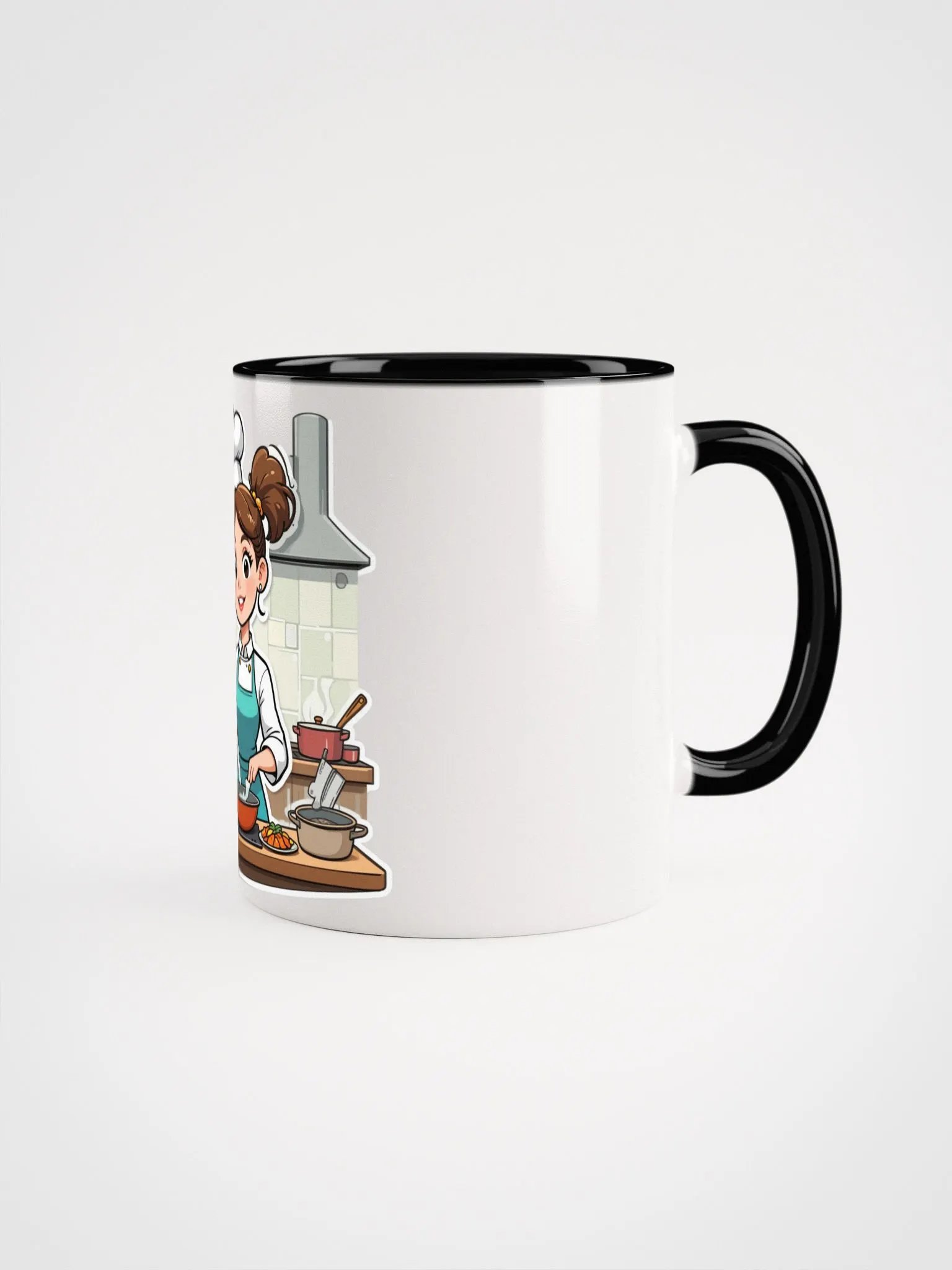 Chef's Kitchen Cartoon Ceramic Mug product image (12)