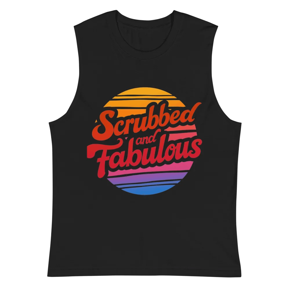 Sunset Serenity Muscle Tank product image (3)
