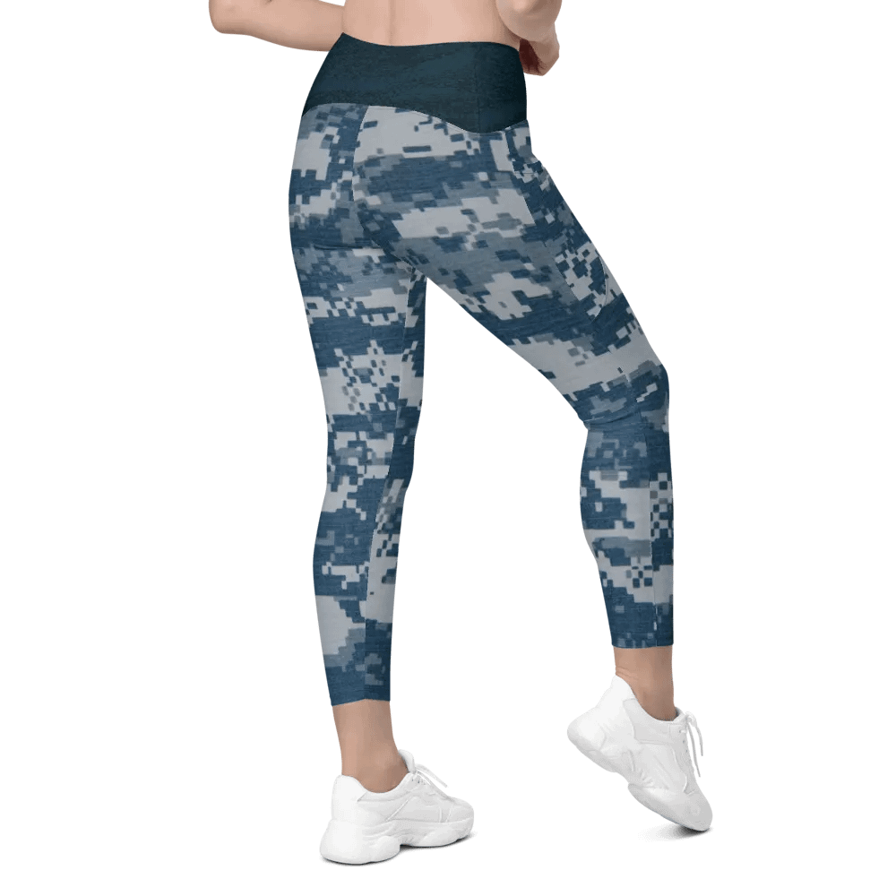 U.S. Navy Camouflage Crossover Leggings product image (8)