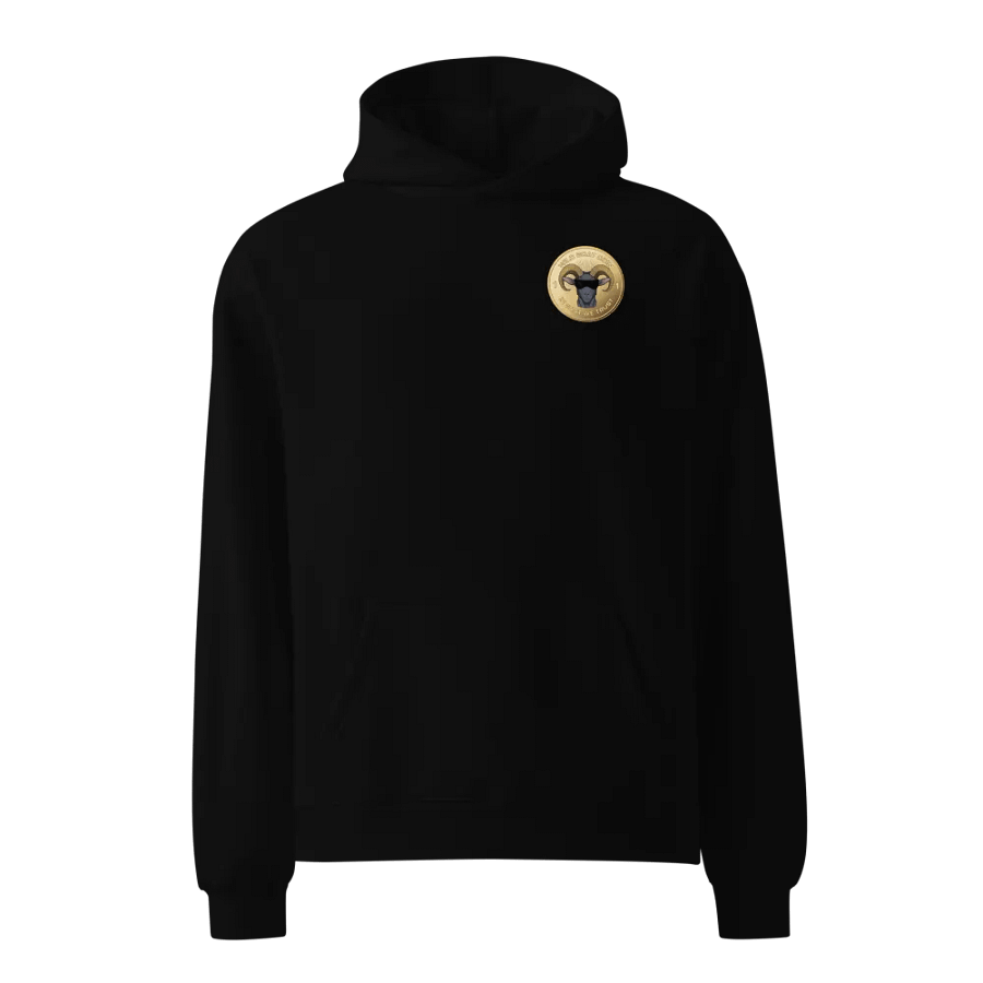 Minimal Coin Hoodie [Black] product image (1)