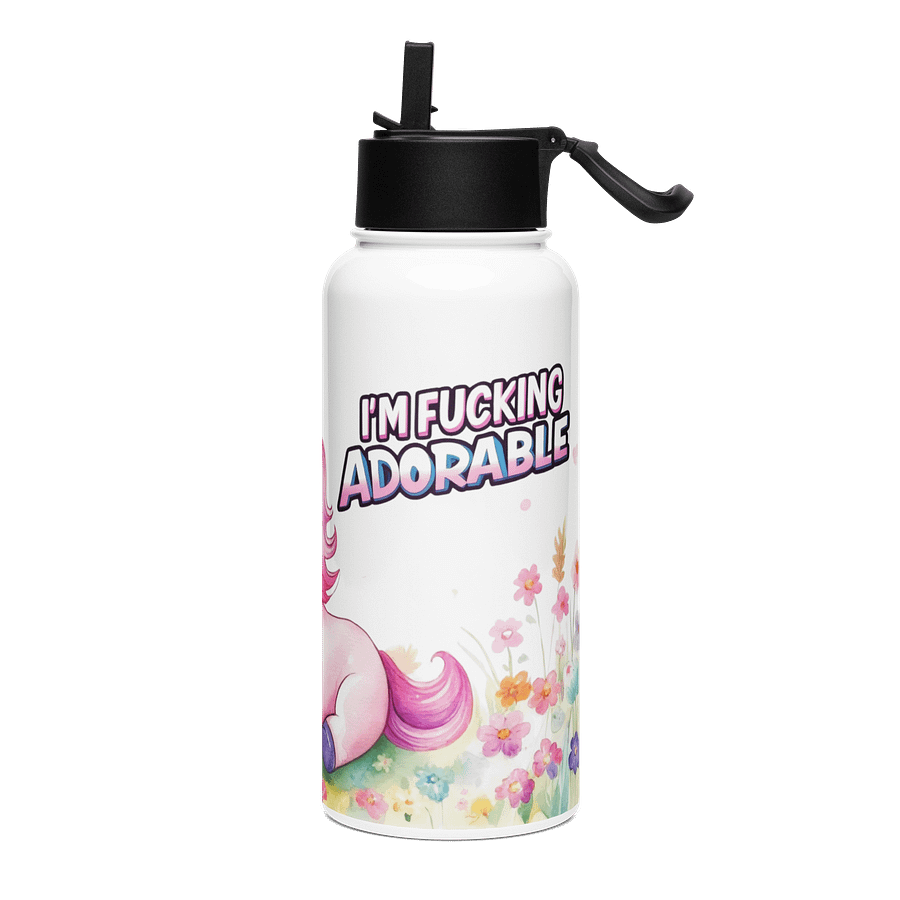I'm Fucking Adorable Stainless Steel Water Bottle product image (3)