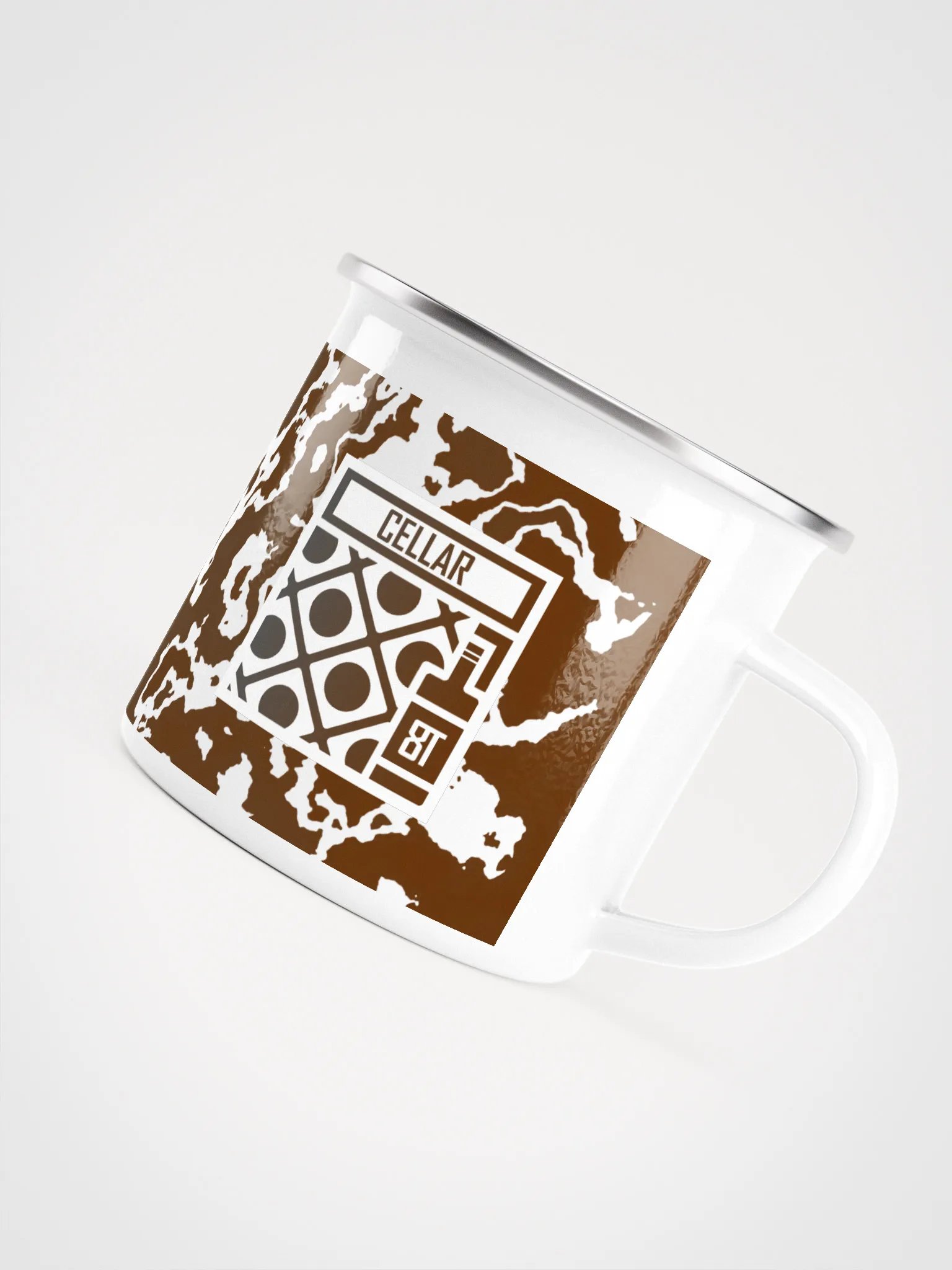 Cellar 8T Whisky - Smoked Oak - Enamel Mug product image (5)