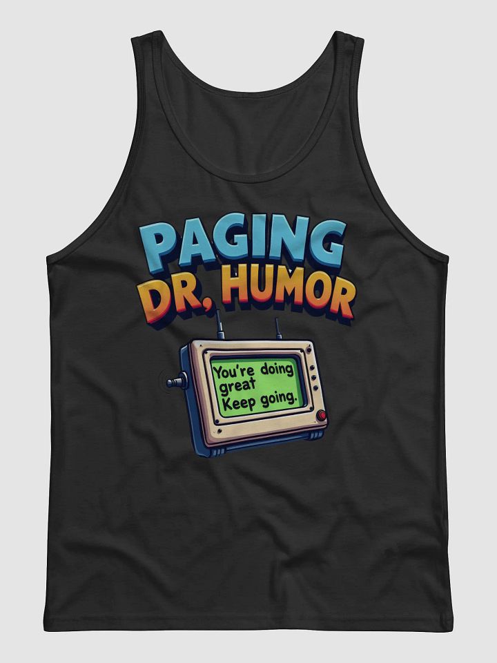 Dr. Humor Retro Pager Tank product image (1)
