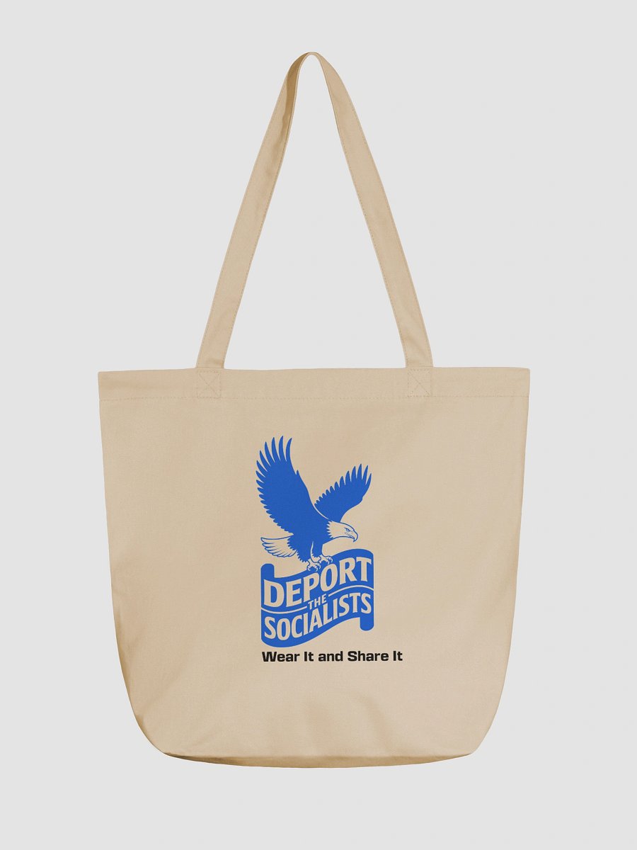 Deport The Socialists Bold Statement Tote Bag product image (1)