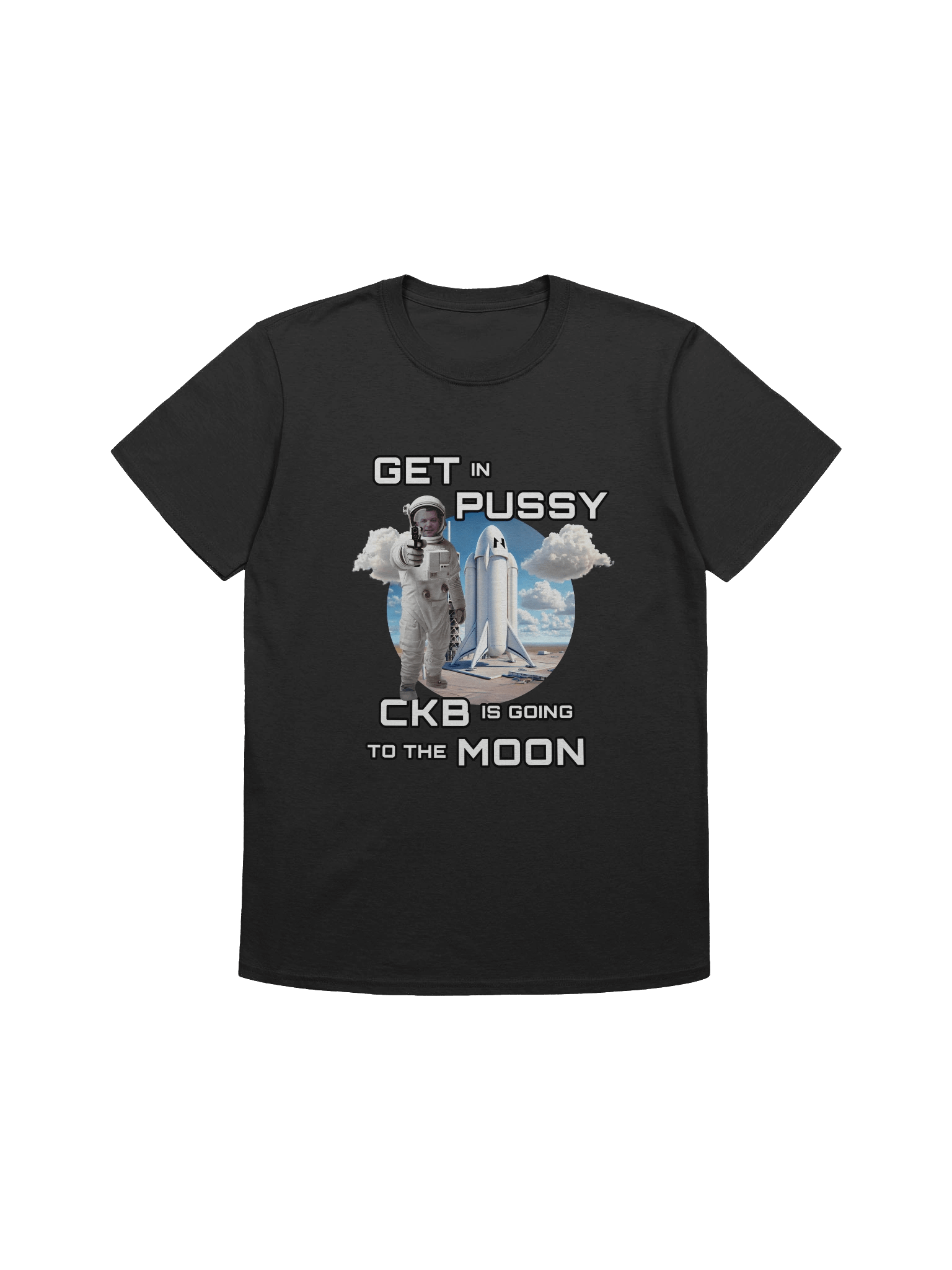 CKB is Going to the Moon T-Shirt Black product image (1)