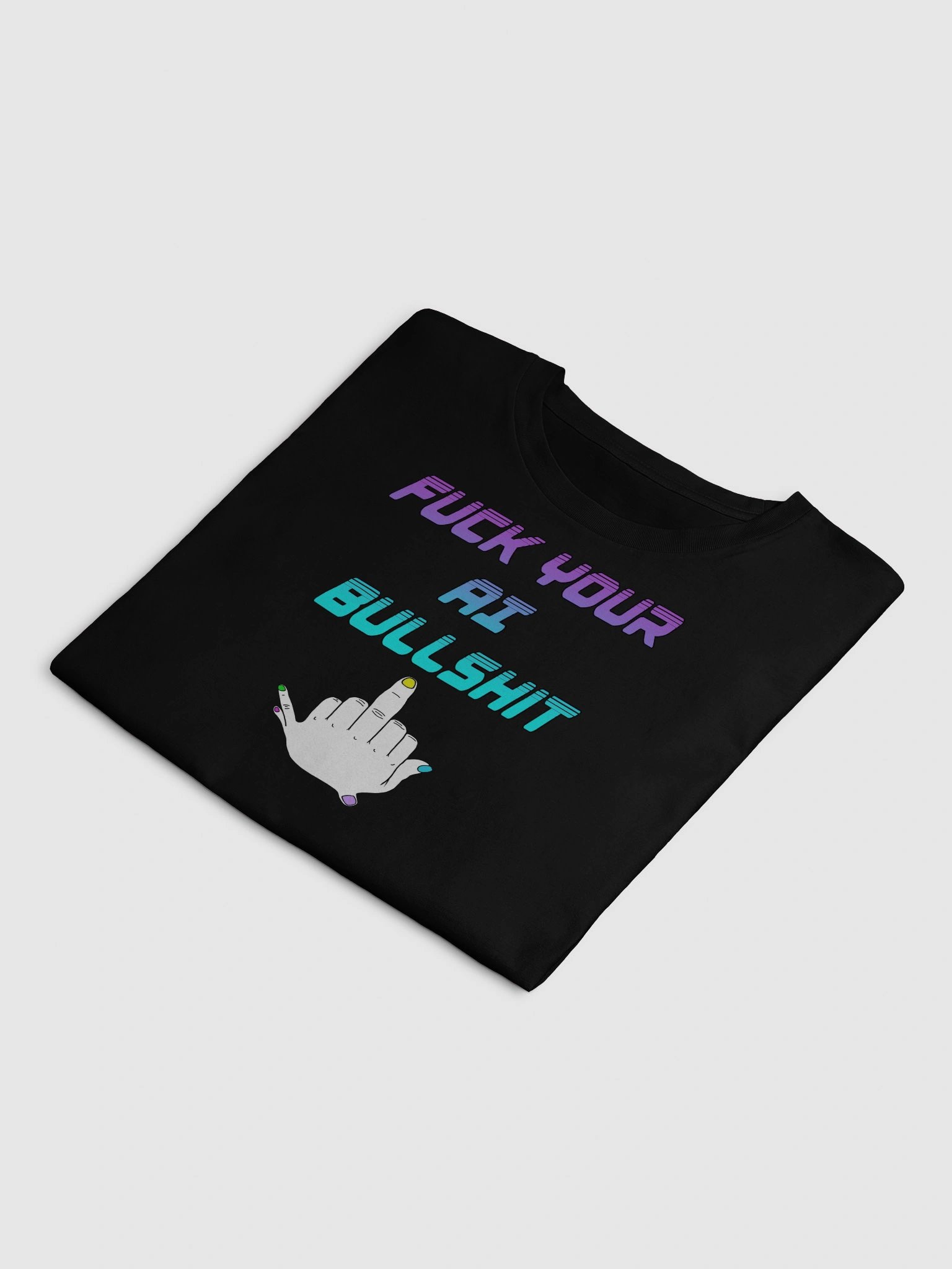 AI Bullshit Crop Top product image (11)