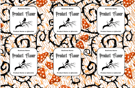 Raven’s Thorn Label Template Bundle product image (5)
