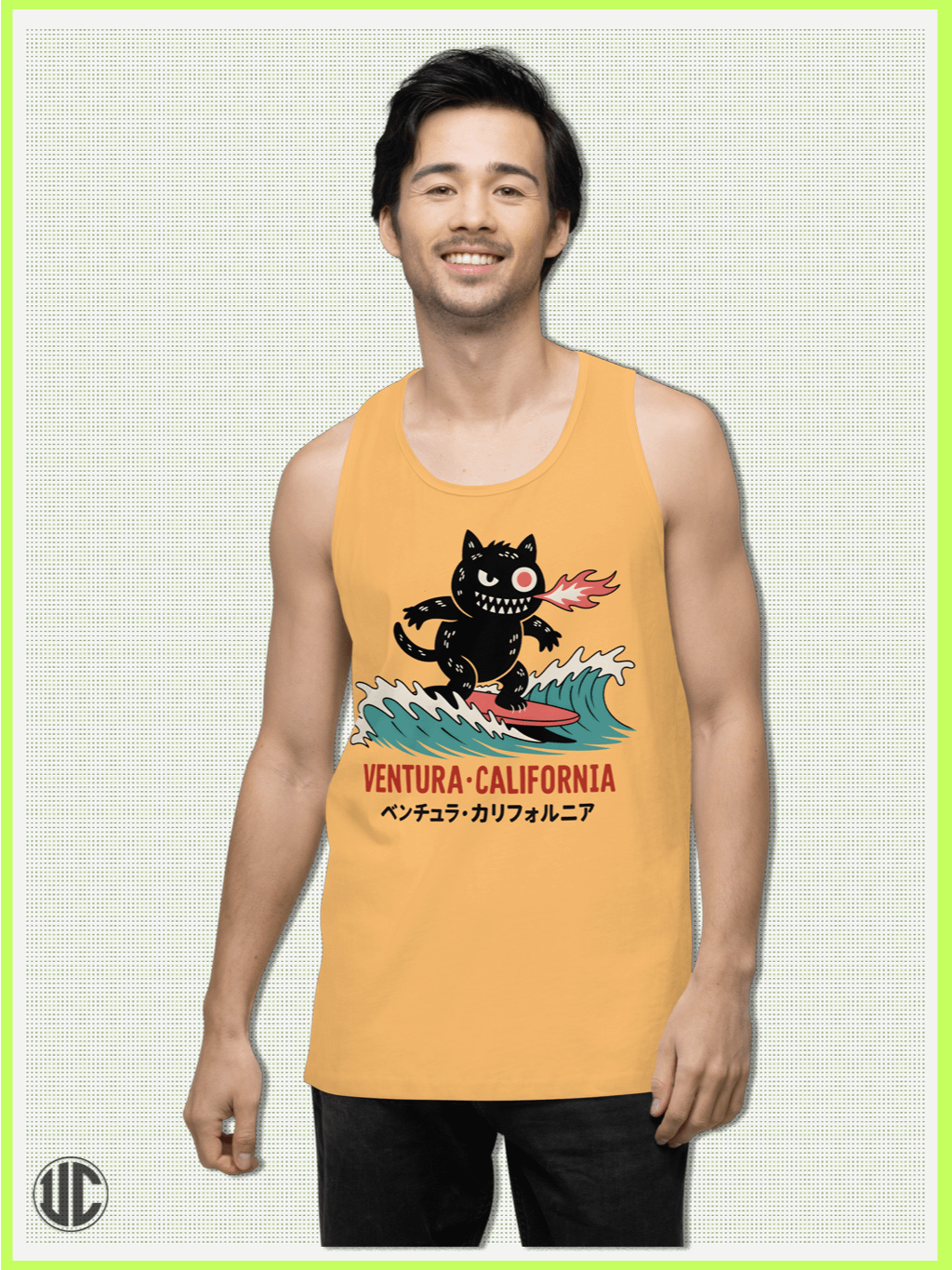 UnkoCon - Ventura CA Men's Surfer Tank Top product image (4)
