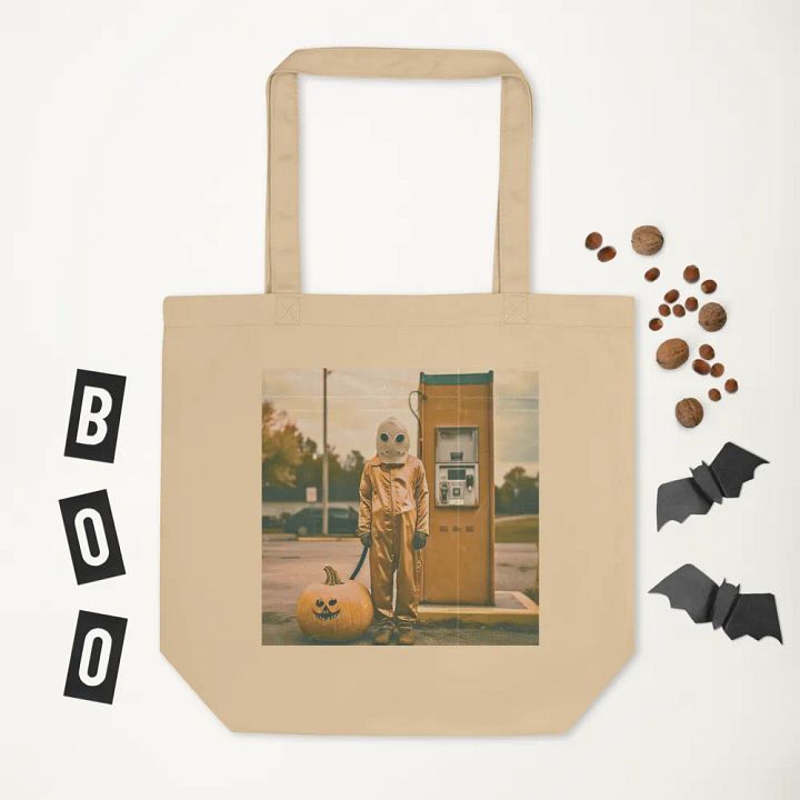 “SPOOKY JOOCE Refillz” Khaki Tote Bag product image (1)