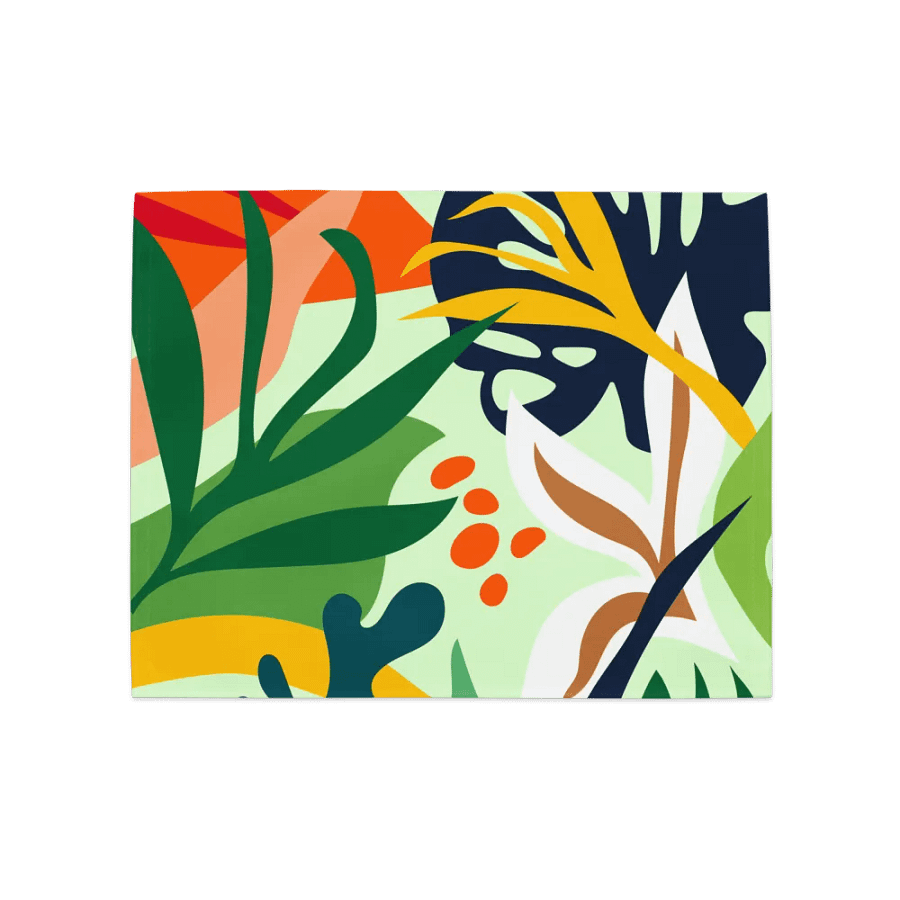 Tropical Foliage Placemat Set (4) product image (6)