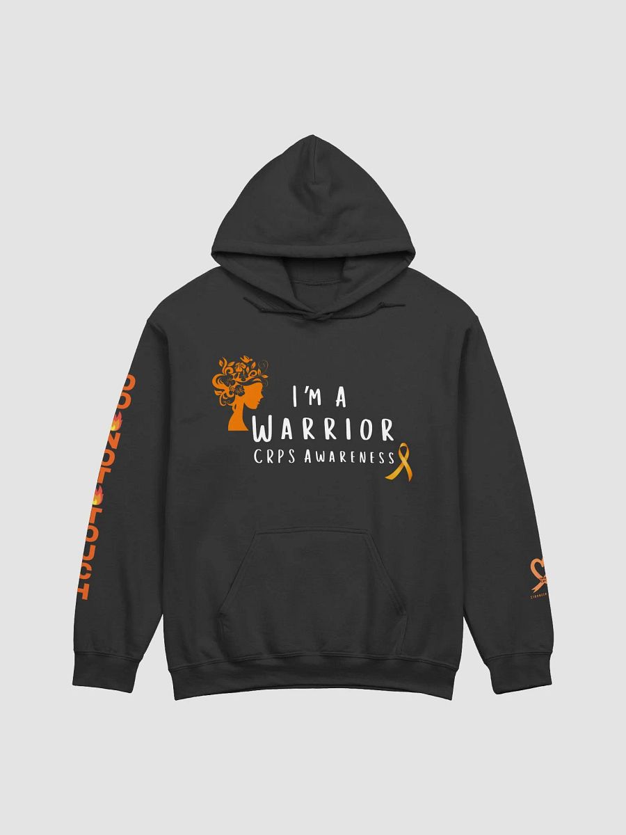 I'm a Warrior CRPS Awareness Do Not Touch RIGHT Arm hoodie (feminine design) product image (1)