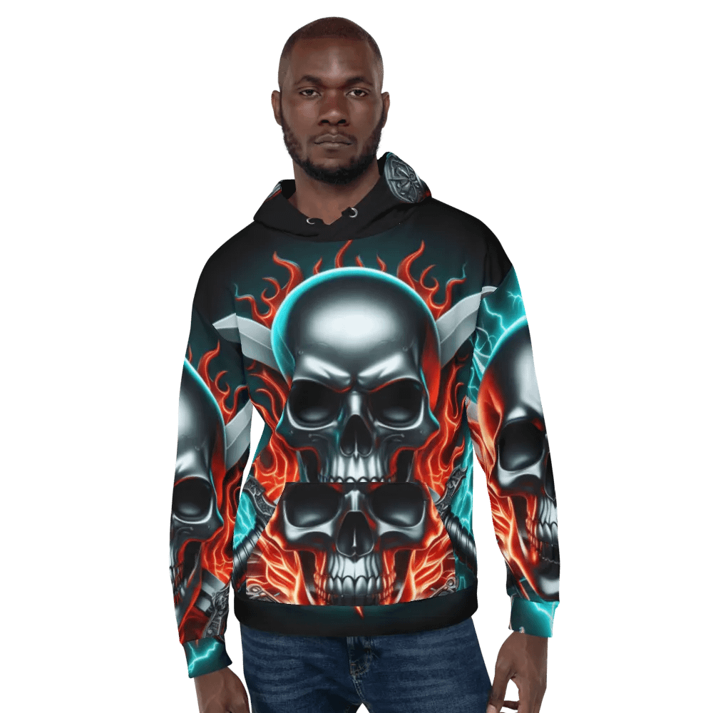 Eternal Power - Unisex Skull Hoodie #35 product image (6)
