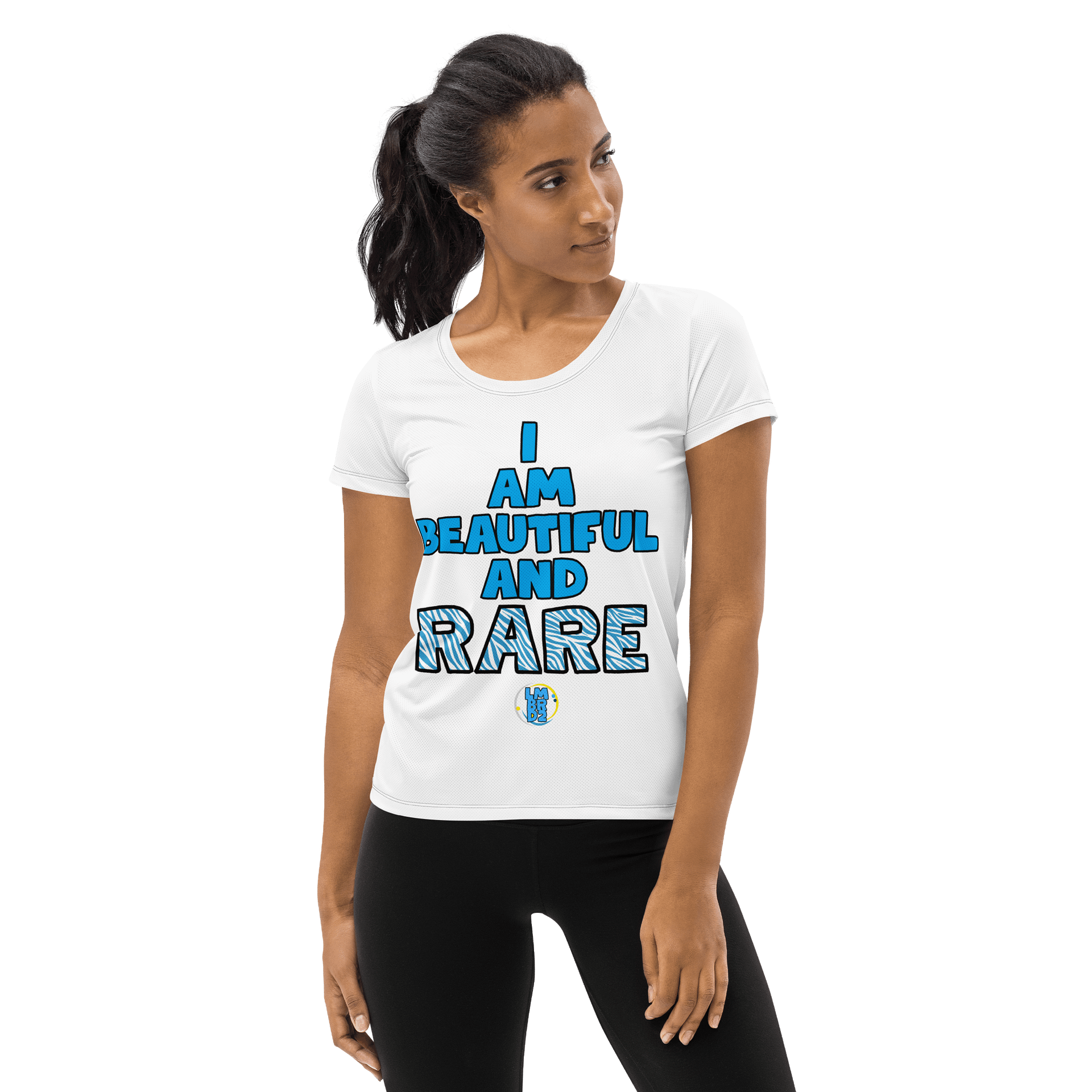 LMBRD2 All-Over Print Women's Athletic T-Shirt product image (1)