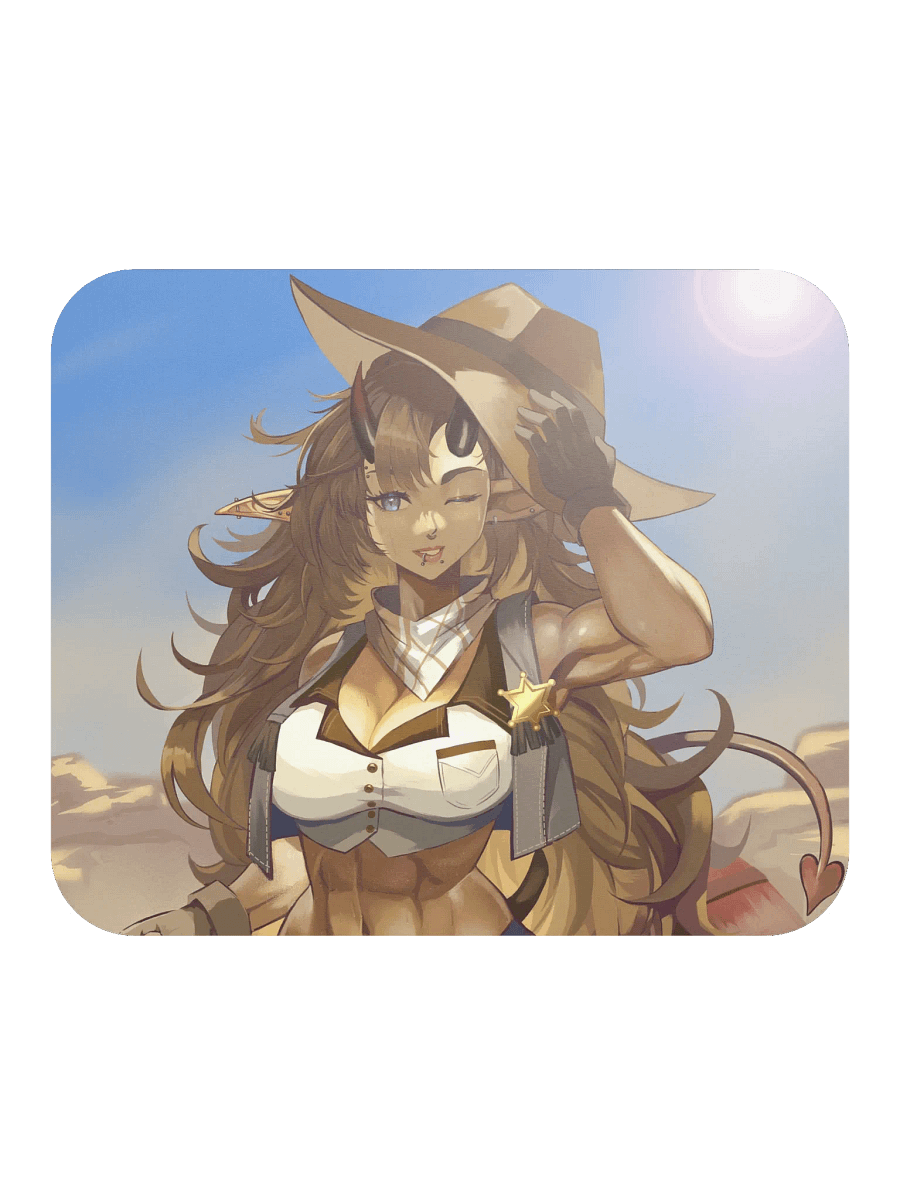 Desert Cowboy Mouse Pad product image (2)