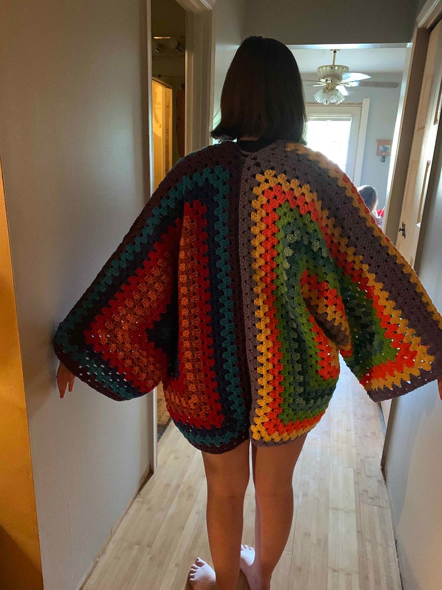 Crochet Hexi Cardigan product image (2)