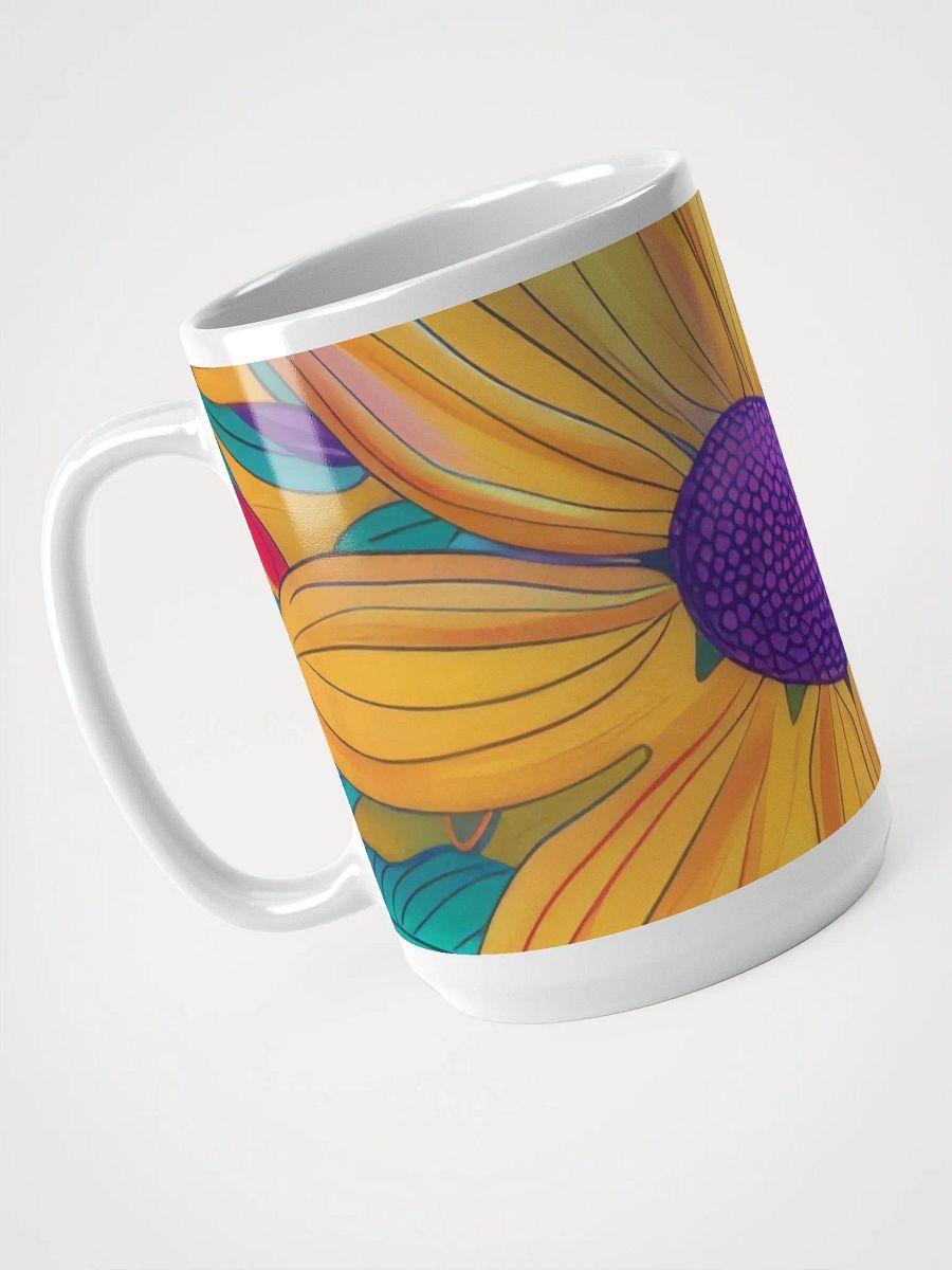 Botanical Bliss White Glossy Mug product image (3)
