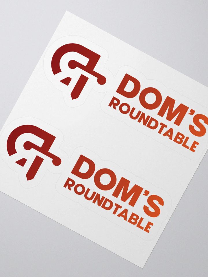Dom's Roundtable Sticker product image (6)