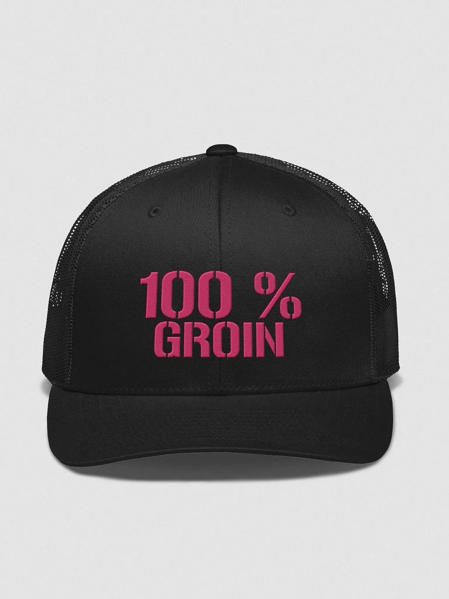 QSHW JACKIE MCCHAN EMBROIDERED LOGO RETRO TRUCKER HAT product image (1)