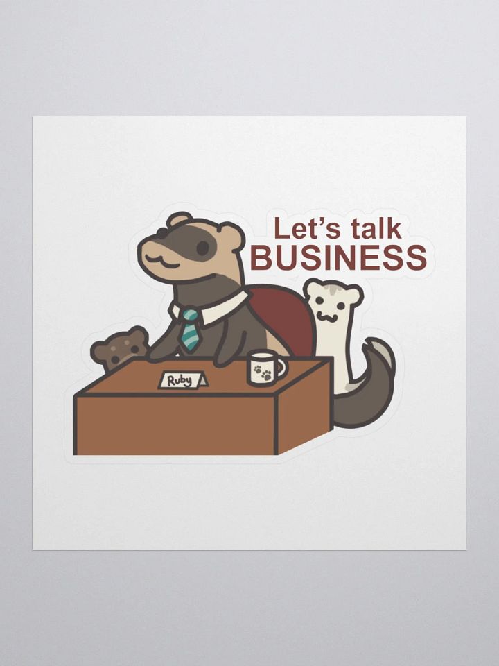 Business Ferret Sticker product image (1)